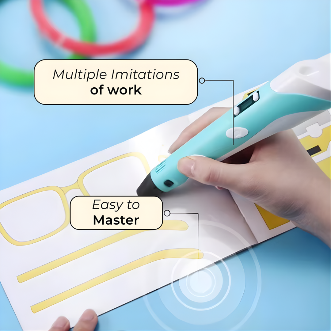 DoodleCraft 3D™ - 3D Printer Pen for Kids