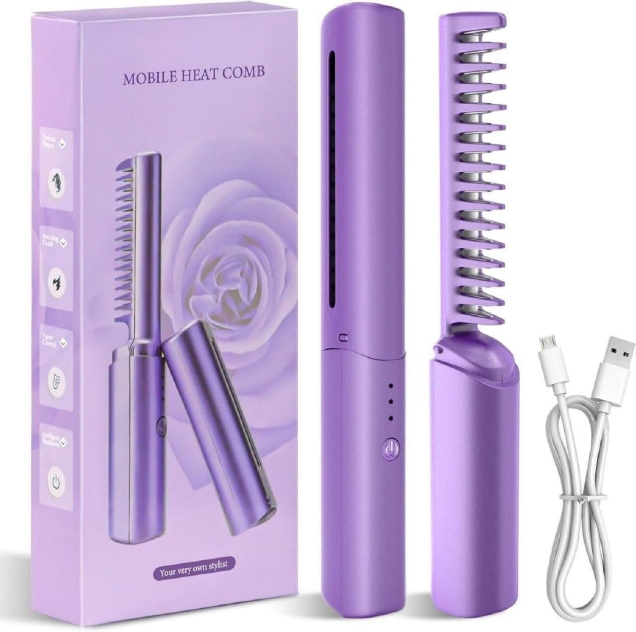 FrizzAway™ - Portable Cordless Rechargeable Mini Hair Straightener