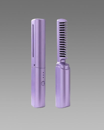 FrizzAway™ - Portable Cordless Rechargeable Mini Hair Straightener