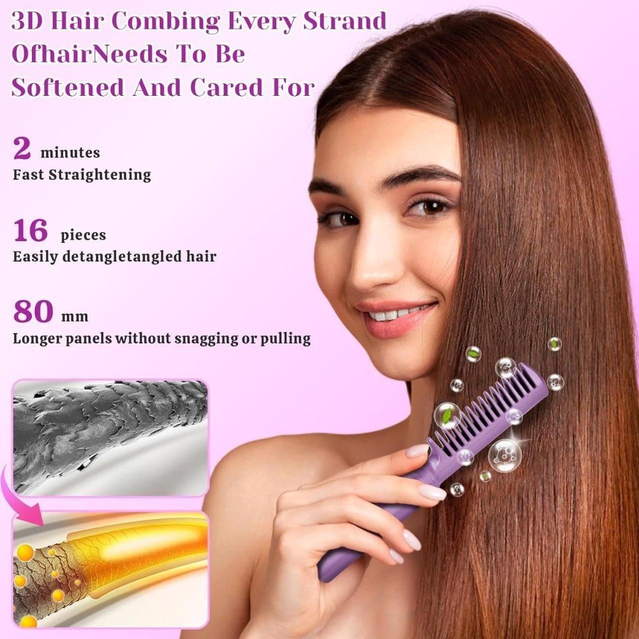 FrizzAway™ - Portable Cordless Rechargeable Mini Hair Straightener