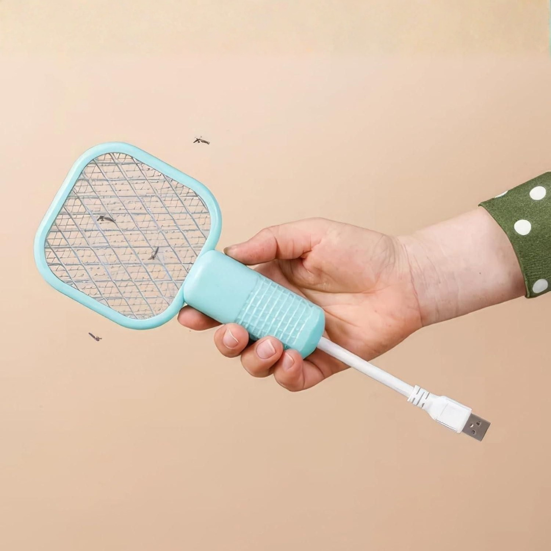MosQuitoGuard™ - Mini Mosquito Killer Racquet Lamp 2 in 1